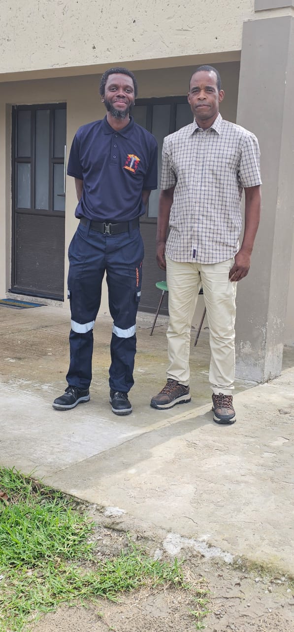 Instructor teaching at Afromed College